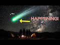 Once in a lifetime! Scientists Track a Green Comet on a Permanent Escape Path
