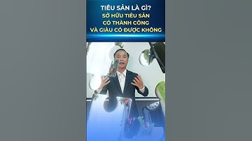 Phân biệt tài sản và tiêu sản | Nguyễn Ngọc Sơn