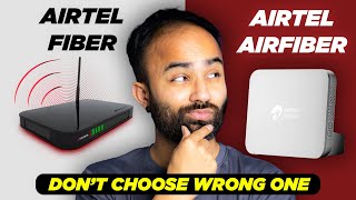 Airtel Xstream AirFiber VS Airtel Xstream Fiber- Installation, Plans and Much More (Hindi)