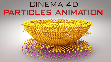 Cinema 4d Tutorial : How To Create Mograph Particle Effect | C4D Particle Tutorial