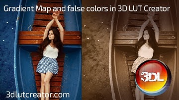 Gradient Map and False Colors in 3D LUT Creator