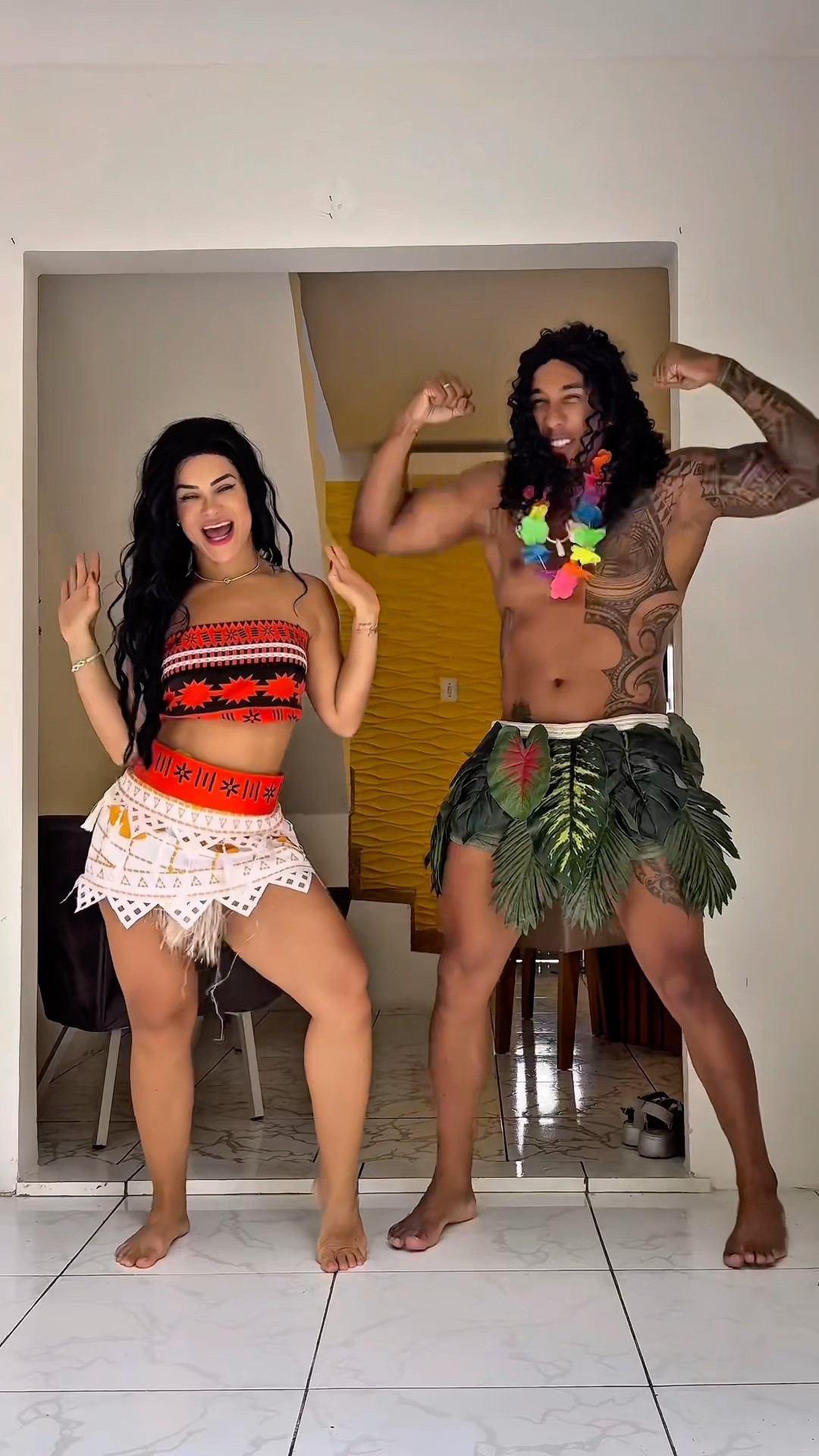 Moana \u0026 Maui ?? @ApolloSant #transition #moana #maui
