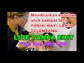 Posisi bayi keluar telentang dengan mudah, kontraksi  sedikit. Say no INDUKSI. Tiup tiup !!