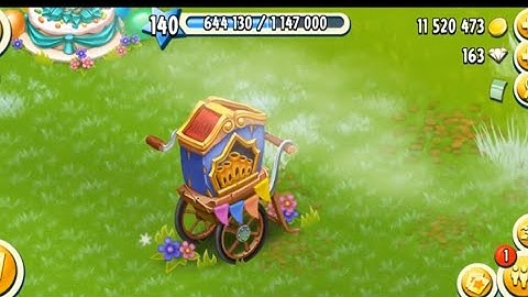 Hay Day - New Year Decoration: Barrel Organ