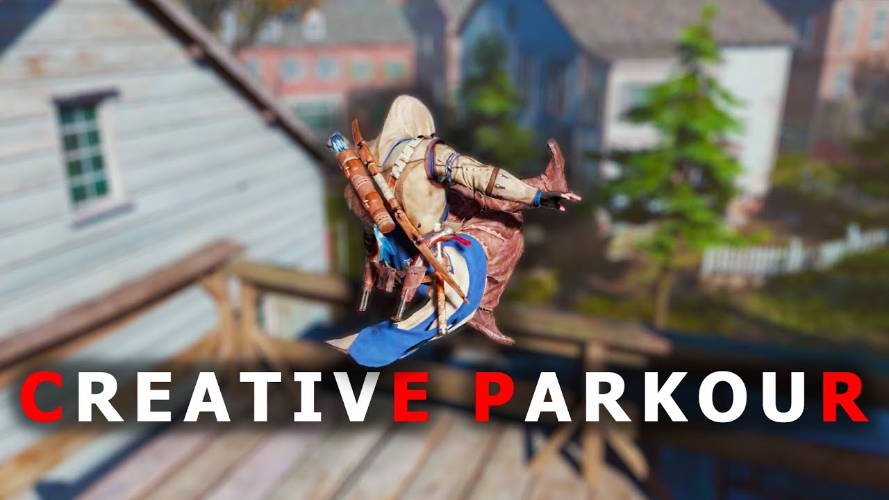 Assassin's Creed 3 Parkour with Rare Moves (Mini Montage)