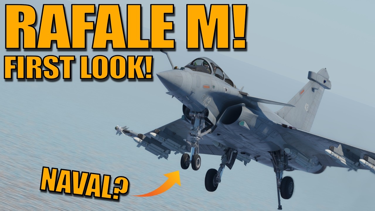 ПЕРВЫЙ ВЗГЛЯД НА RAFALE M! RAFALE НОВОГО ПОКОЛЕНИЯ! - War Thunder