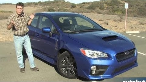 2015 Subaru WRX Test Drive Video Review
