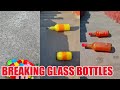 Breaking Glass Bottles &amp; Balloon Drops 💥Crushing Crunchy &amp; Soft Things!#asmr #satisfying