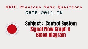 005 | GATE 2011 IN | Signal Flow Graph & Block Diagram Gate Previous Year Questions |
