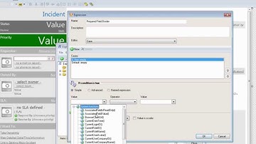 How to Change Field Border Color Based on an Expression in Cherwell