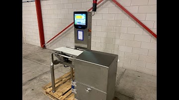 922-19: Yamato Scale Co. LTD checkweigher with rejector and rejector bin