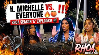  "K. Michelle EXPLODES on Porsha & Drew in RHOA Season 17! 'This Group Ain't Safe!' 🔥🍑"