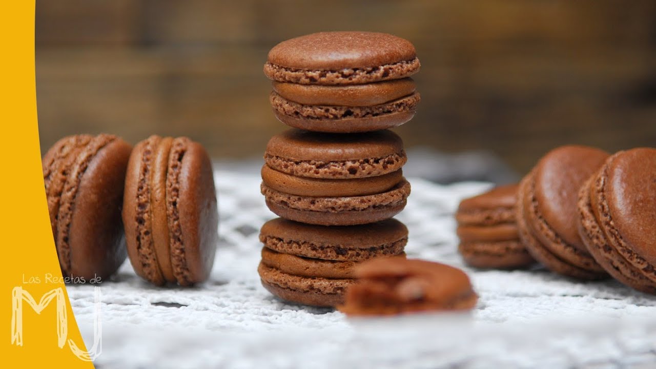 Macarons de chocolate a la naranja: todos los trucos y secretos