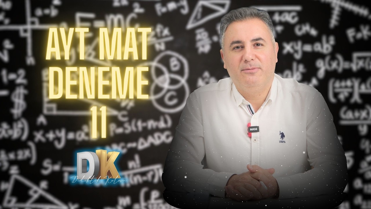 Didaktik Kalem - AYT Matematik Deneme 11 - İlk 30 Soru
