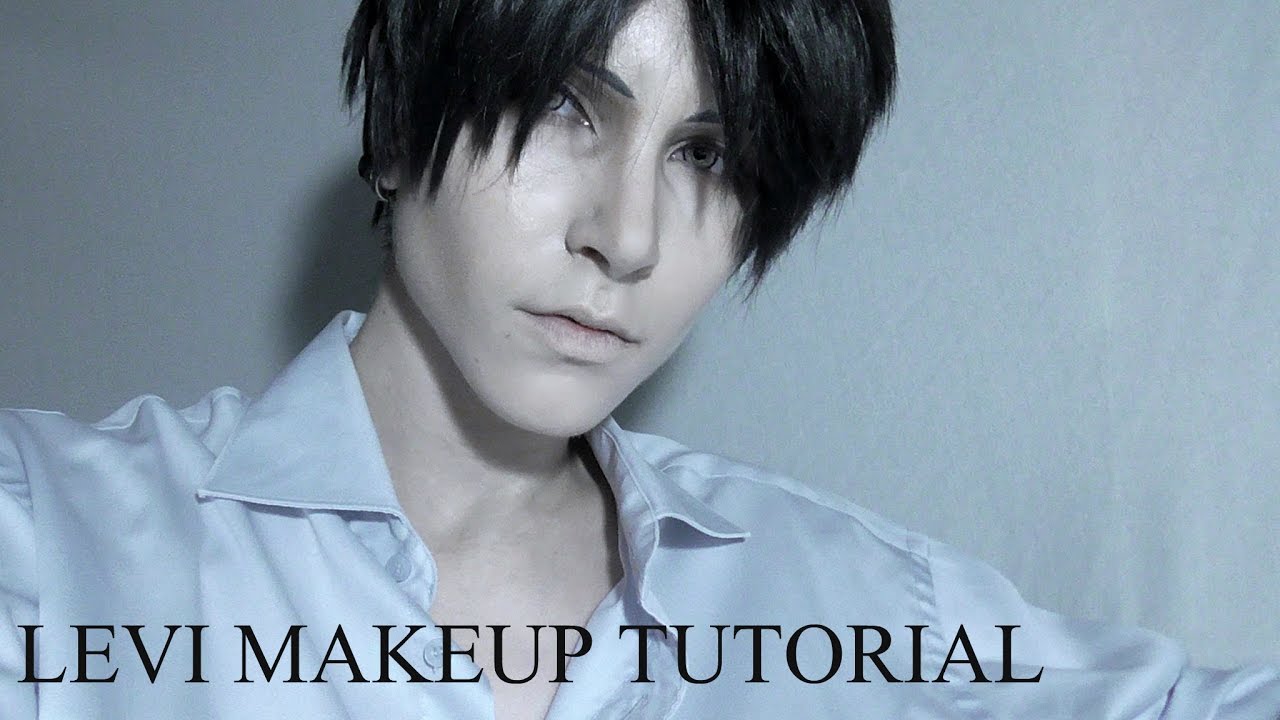 Shingeki No Kyojin Attack On Titan Levi Ackerman Makeup Tutorial