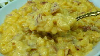 One Pot Pasta Recipe, Ham and Cheese Macaroni