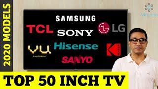 BEST 50 INCH 4K TV ⚡ COMPARISON BETWEEN 10 TV'S ⚡ 2020 MODELS