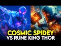 Runk King Thor vs Cosmic Spider-Man | Who will win ? | Silent Supe