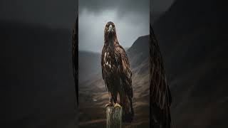 Golden Eagle Highland Post | Dark Art #Shorts #DarkArt #AimaxOps