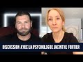 Discussion avec la psychologue jacinthe fortier