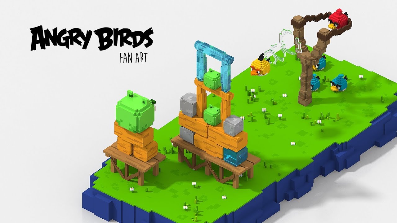 magicavoxel animals