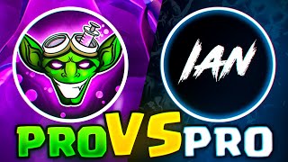 Pro vs Pro! Ian77 vs Surgical Goblin! - Clash Royale