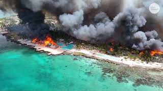 Italian tourist killed in fire at Dominican Republic beach resort