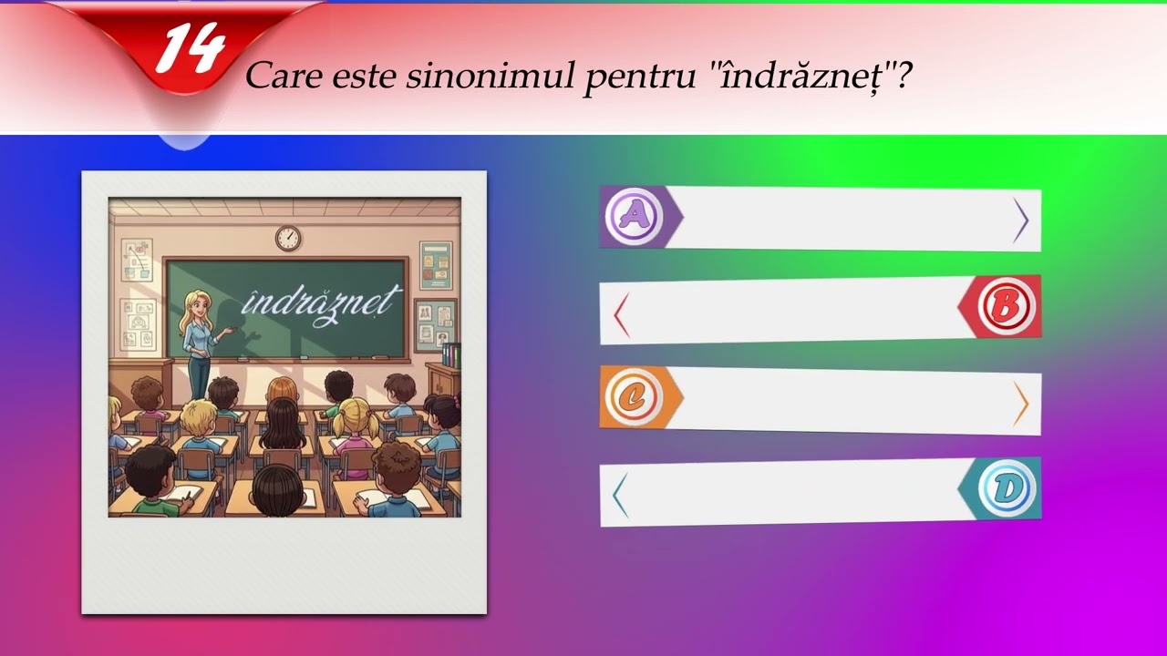 Test de limba română | Relații între cuvinte - Găsește perechea corectă
