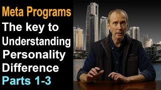Learn NLP Meta Programs - personality type distinctions. (Parts 1-3)