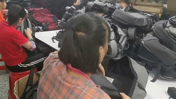 Backpack Quality Inspection  Check step by step