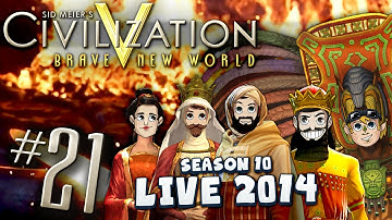 Civ V Live! #21 - King Mandrew Of Civ