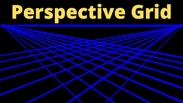 How to Create a Perfect Square Grid in Two Point Perspective