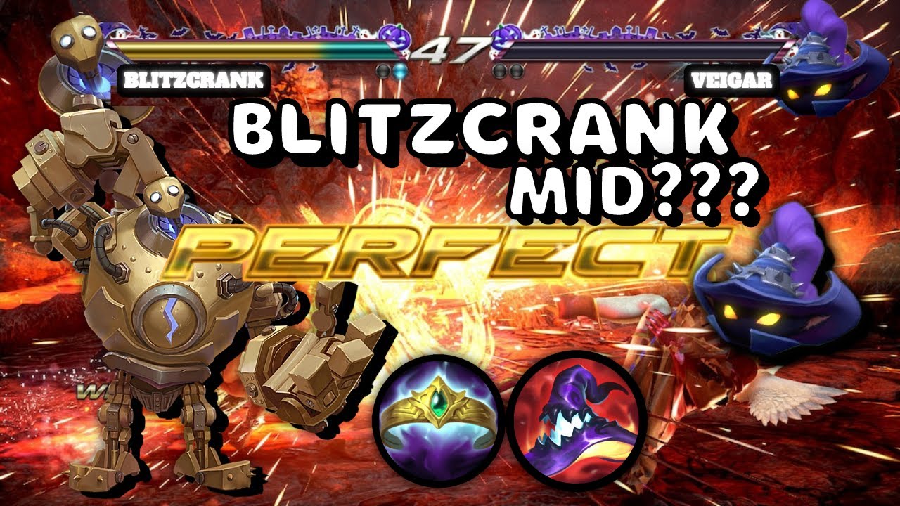 BLITZCRANK MID is S+ TIER & can CARRY most GAMES [ 13.4 ] - YouTube