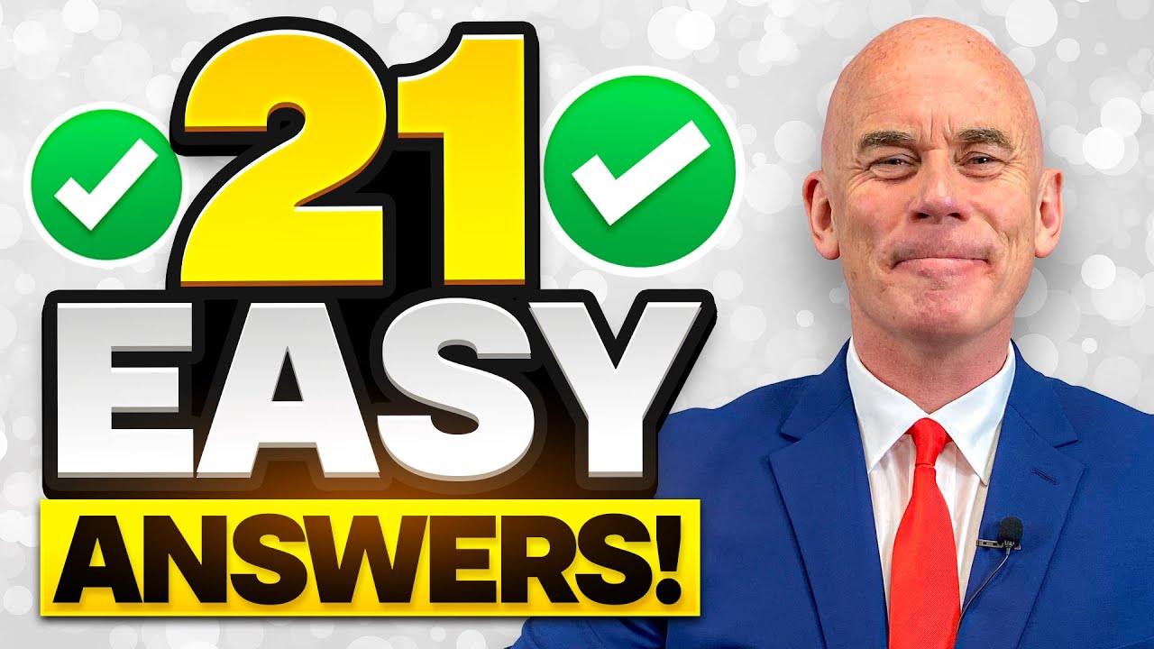 21 простых ответов на вопросы собеседования! (которые действительно работают)