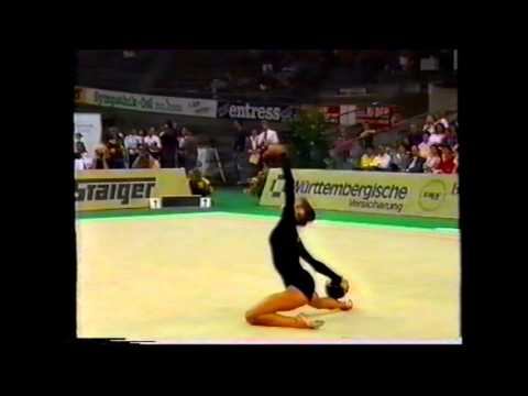 Irina DELEANU ROM Ball 1990 Stuttgart Masters AA