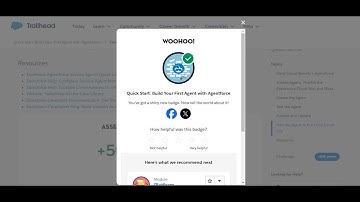 Quick Start: Build Your First Agent with Agentforce | Salesforce Trailhead 2025