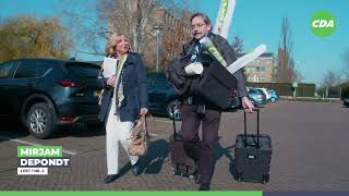 Theo Bovens Wordt Als Lijstduwer Ingezet. Mirjam Depondt Cda Schakelt Hem Meteen In