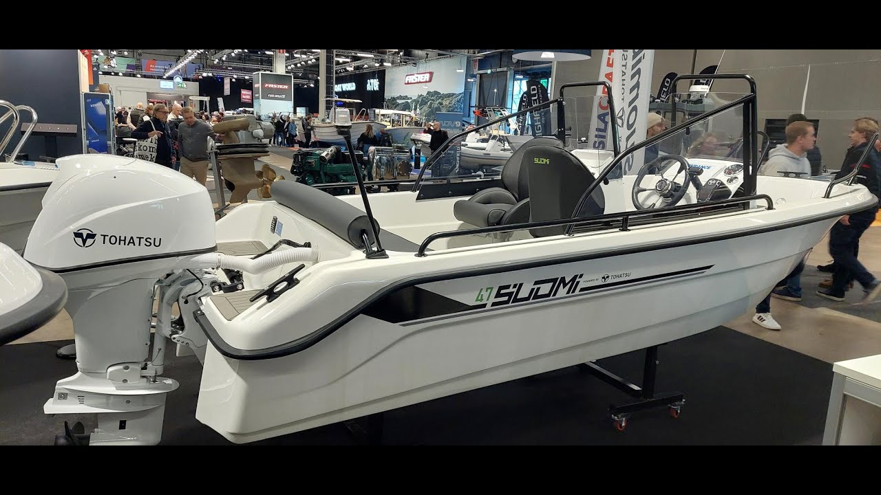 Suomi44- ja Suomi47- mallisto Vene 26 Båt- messuilla