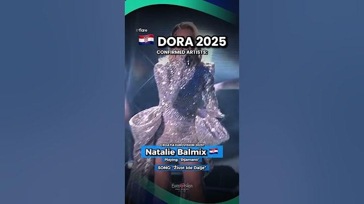 🇭🇷 Will Natalie Balmix represent Croatia at Eurovision 2025? (“Život Ide Dalje”, Dora 2025)