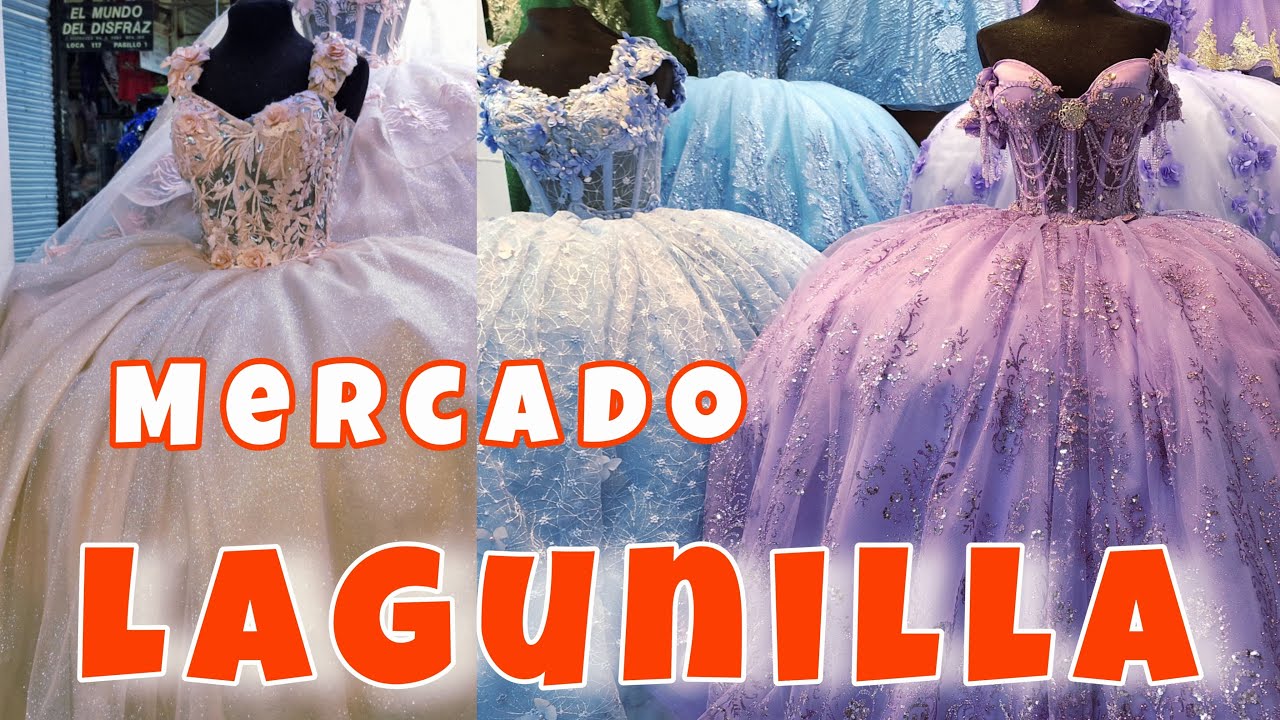 Hermosos VESTIDOS DE XV AÑOS / Mercado LAGUNILLA