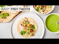 EASY FISH TACOS | with BEST fish taco sauce