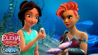 The Secret Life of Sirenas: Feeling Clammy  | Elena of Avalor | Disney Junior