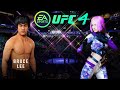 UFC4 Bruce Lee vs Nina Tekken EA Sports UFC 4 Epic Fight