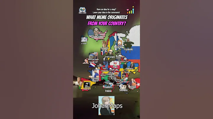 What meme does your country have? 😂 #geography #europe #map #shorts