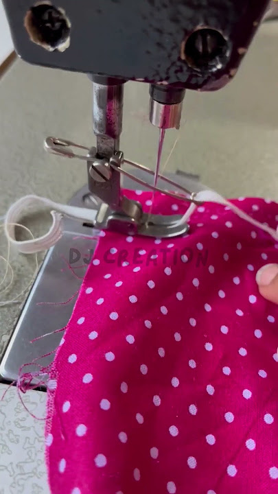 Sewing tips and tricks #trick77 | elastic lagane ka sabse aasan tarika | #shortsvideo #shorts