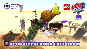 Lego Movie 2 Videogame: Apocalypseburg FREE ROAM - HTG