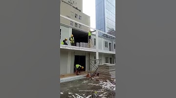 prefab steel modular kit contianer apartment buildings project video