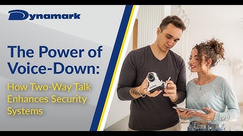 Proactive Video Monitoring Featuring 2 Way Talk