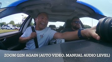 Comparing Audio of Zoom Q2n with Built In Mic of Sony Alpha 7sii vs iPhone 13 for VLOGGING