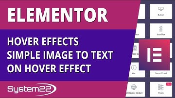 Elementor Hover Effects Simple Image To Text On Hover Effect 👍